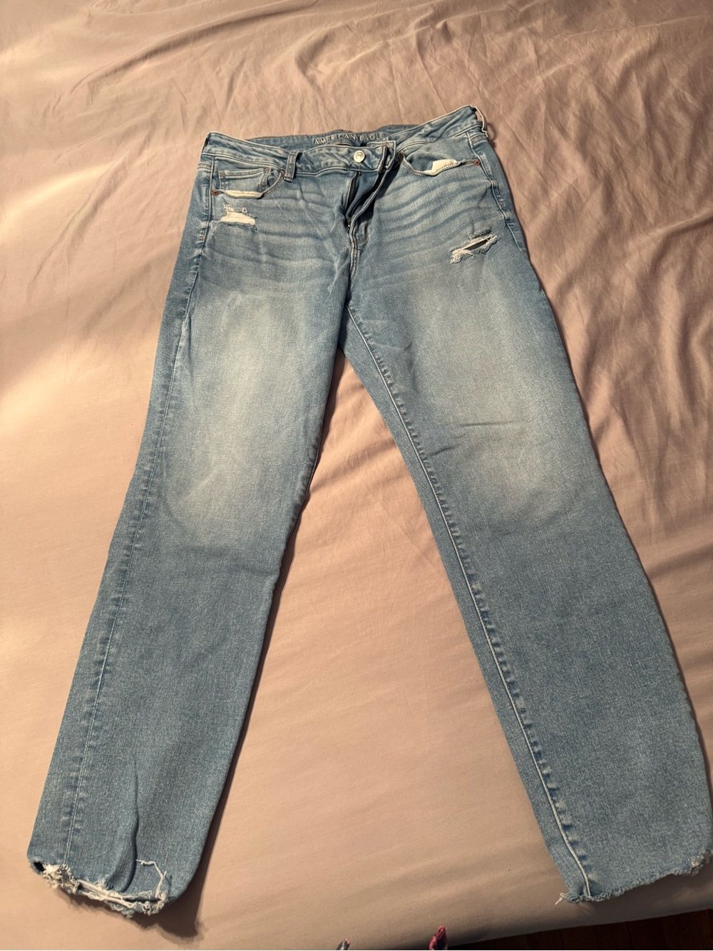 American Eagle Outfitters Light Blue Denim Jeans